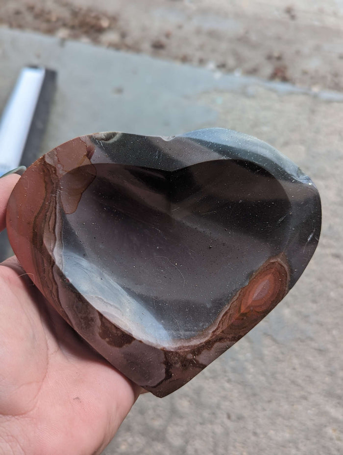 Polychrome Heart Bowl